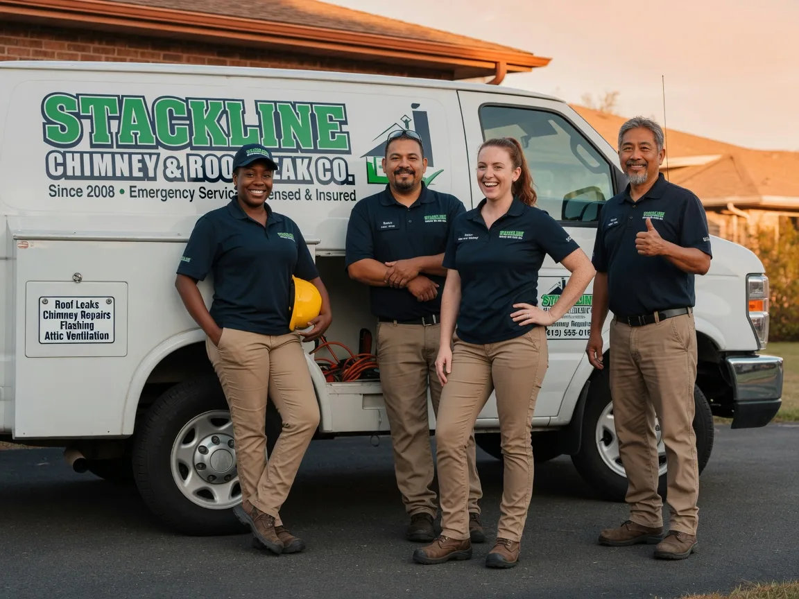 Chimney flashing repair company in Huger, SC